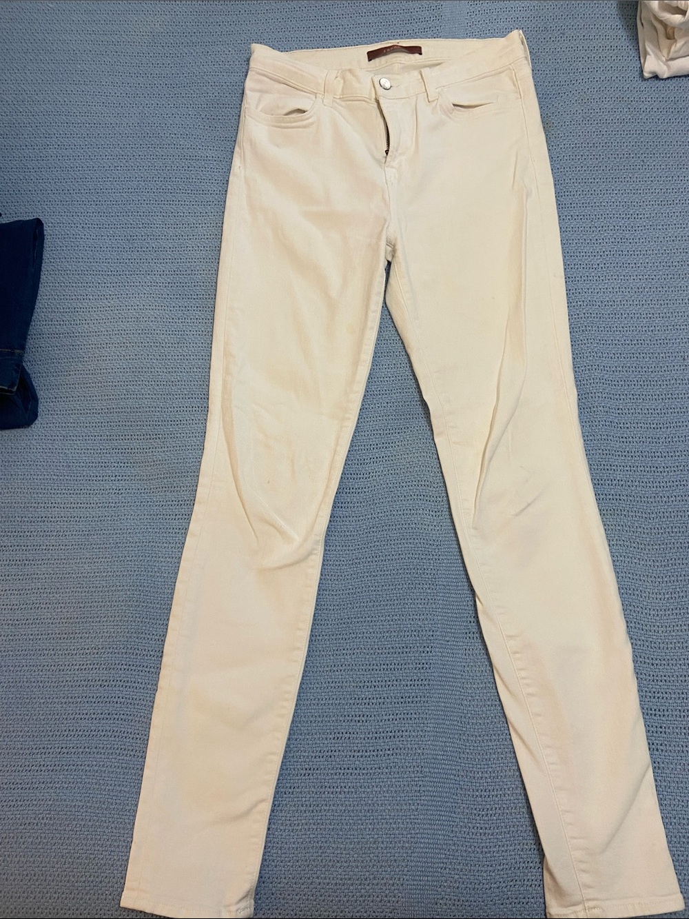 J Brand Cream Skinny Jeans - maria cut size 29